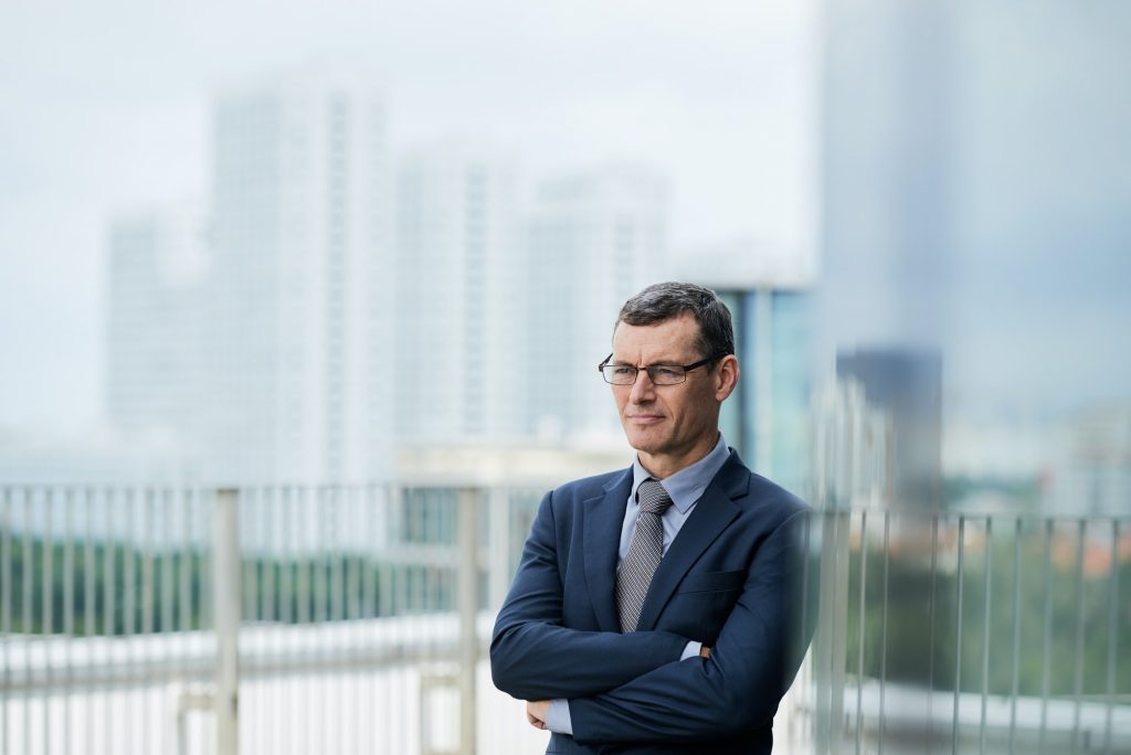 Confident businessman